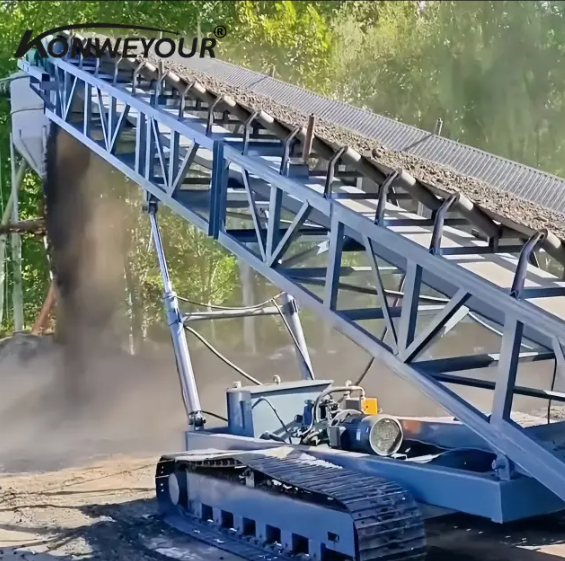 Wysokie w incline faliste przenośnik pasa bocznej